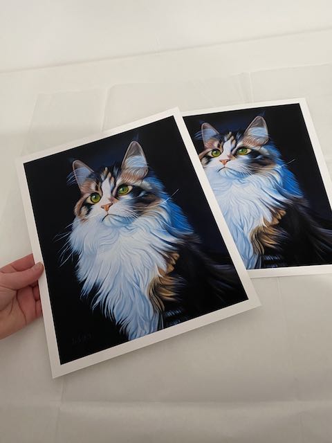"Katt" Fine Art Print
