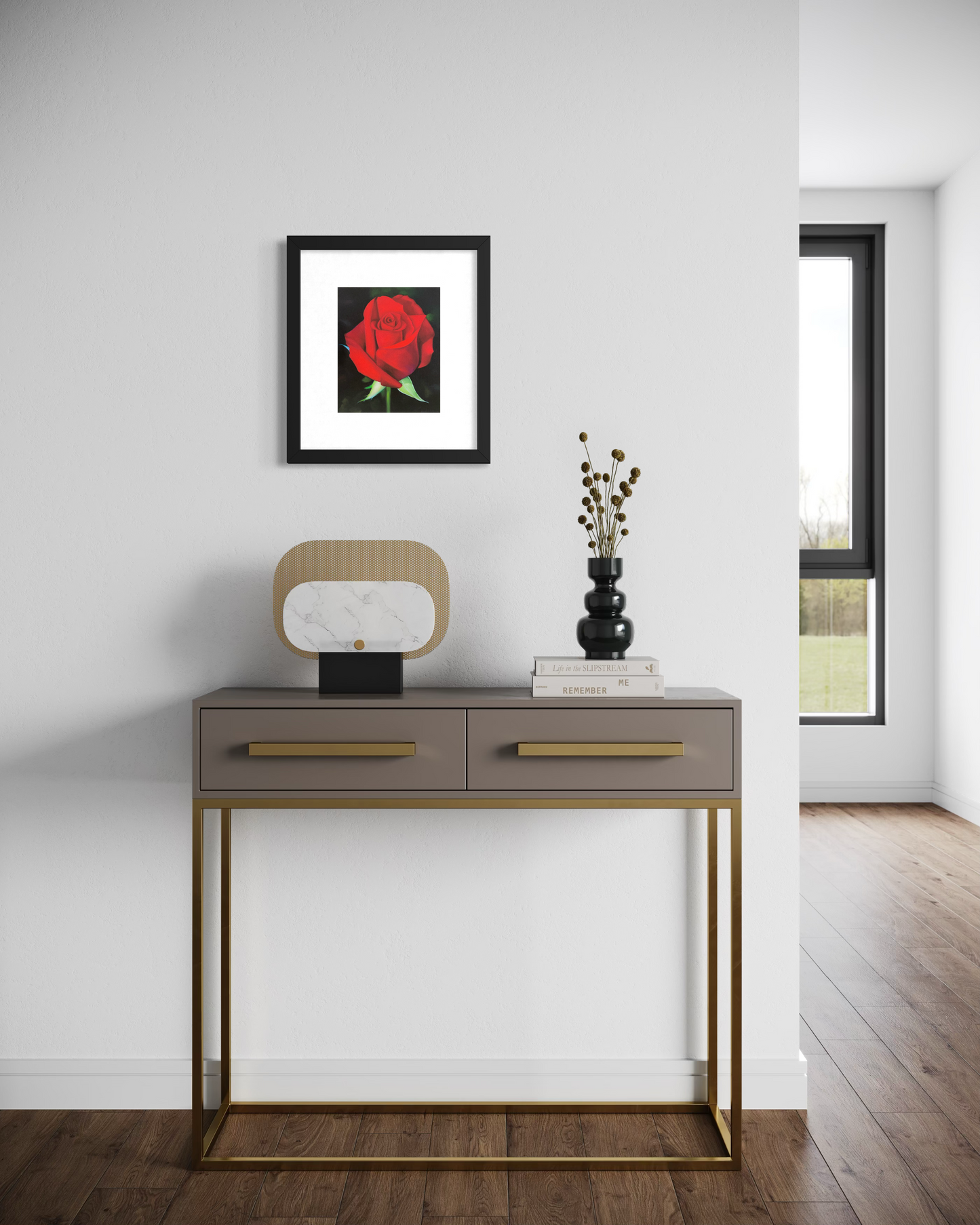 "Röd Ros" Fine Art Print
