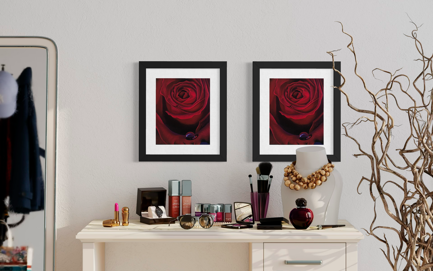 "Röd Ros" Fine Art Print