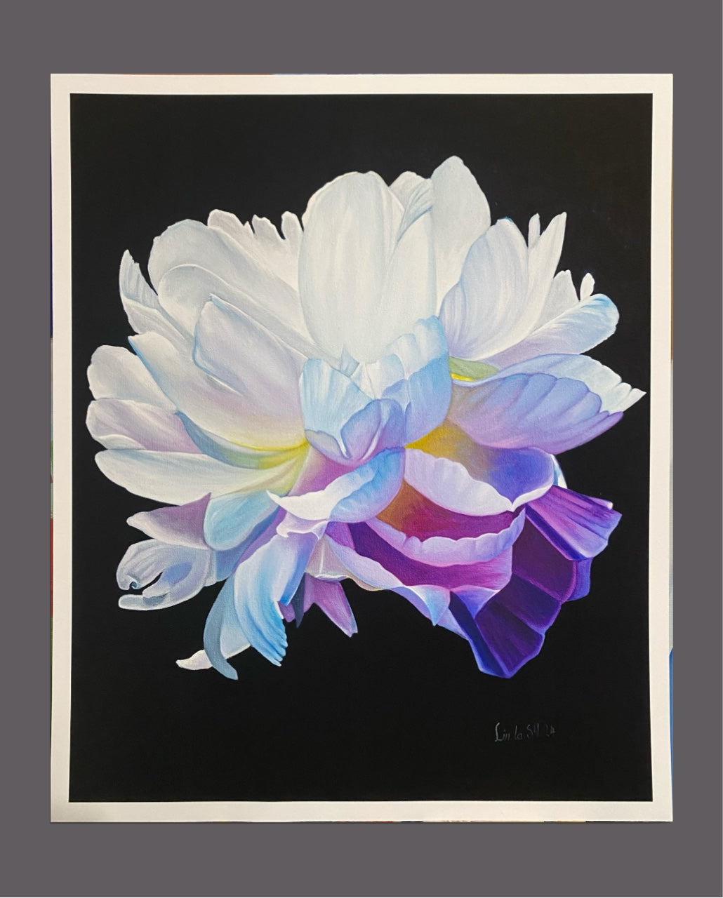 "Vit Pion" Fine Art Print