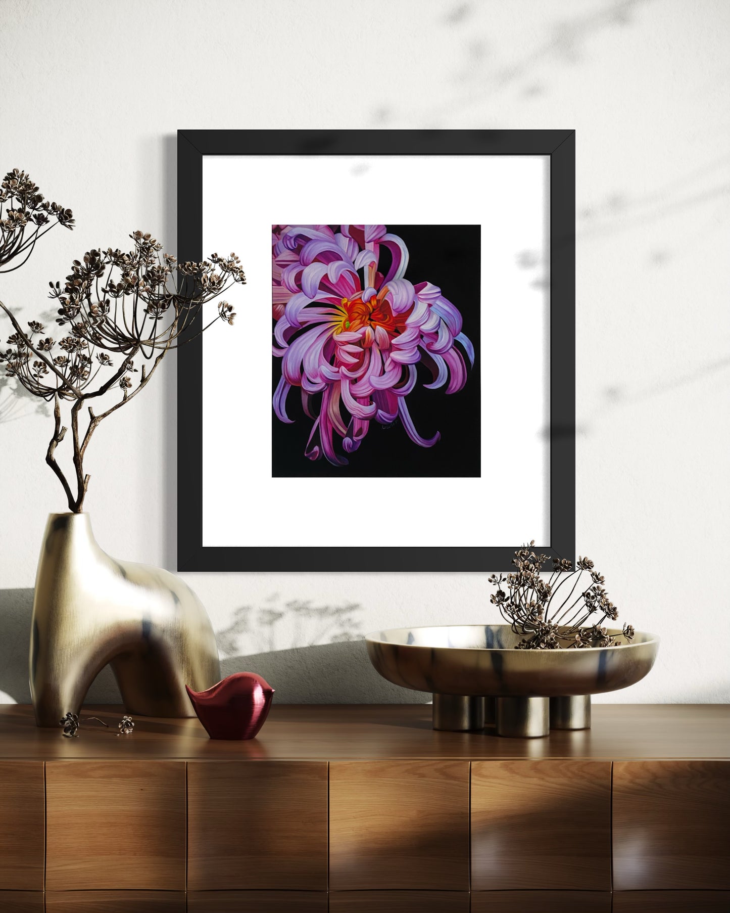 "Krysantemum" Fine Art Print