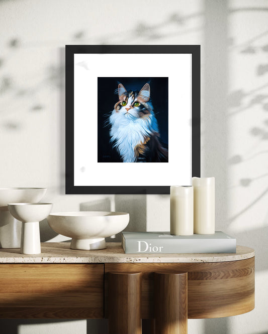 "Katt" Fine Art Print