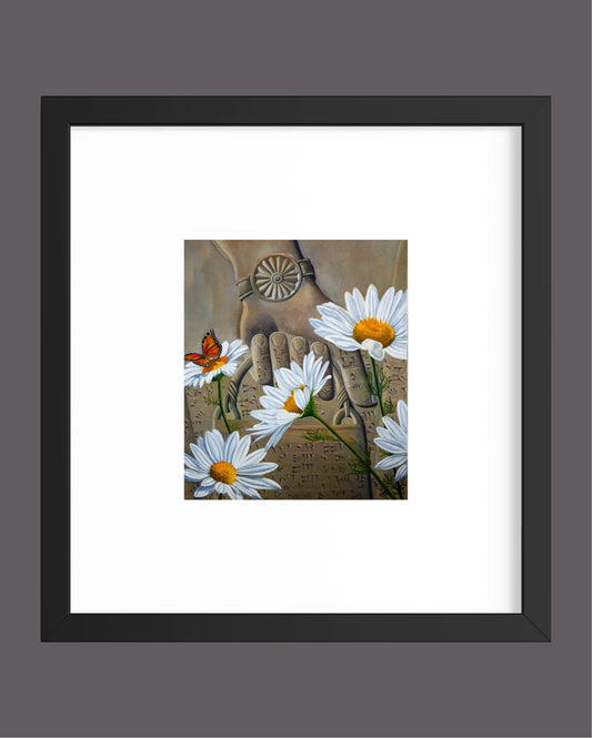"Kamomill blommor" Fine Art Print