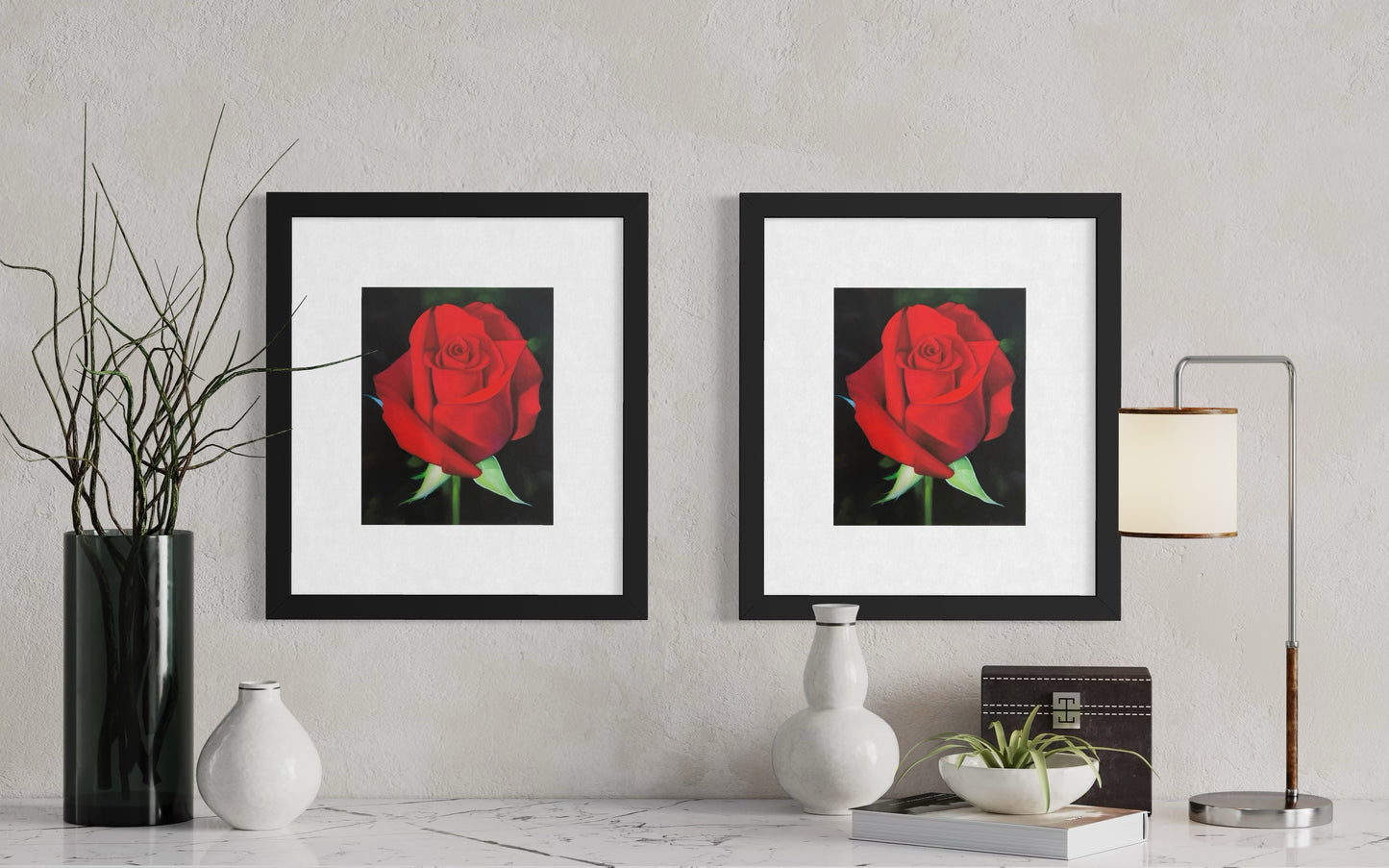 "Röd Ros" Fine Art Print